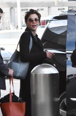 MAGGIE GYLLENHAAL at LAX Airport in Los Angeles 01/11/2019