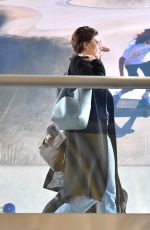 MAGGIE GYLLENHAAL at LAX Airport in Los Angeles 01/11/2019