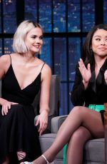 MAIA MITCHELL and CIERRA RAMIREZ at Late Night with Seth Meyers 01/28/2019