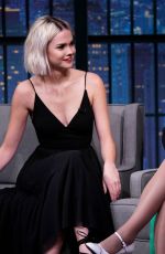 MAIA MITCHELL and CIERRA RAMIREZ at Late Night with Seth Meyers 01/28/2019