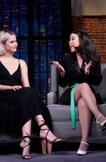 MAIA MITCHELL and CIERRA RAMIREZ at Late Night with Seth Meyers 01/28/2019