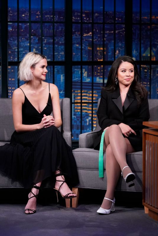 MAIA MITCHELL and CIERRA RAMIREZ at Late Night with Seth Meyers 01/28/2019