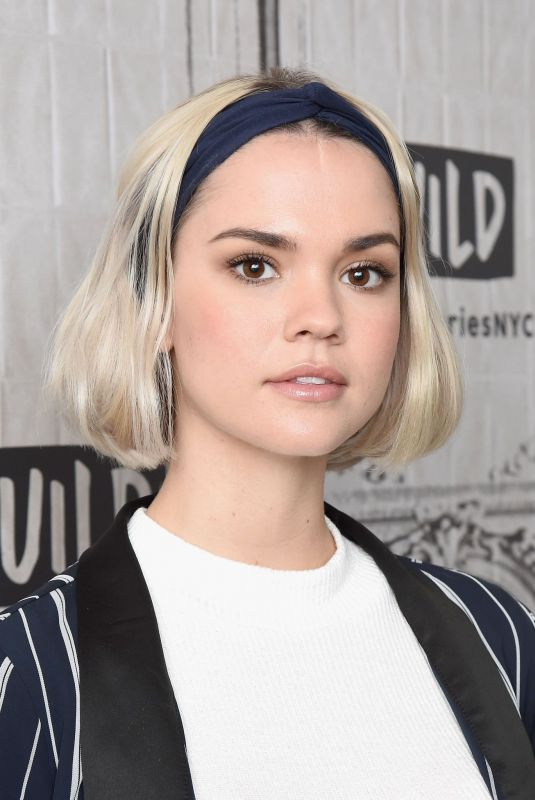 MAIA MITCHELL at Build Studio in New York 01/29/2019