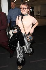 MAISIE WILLIAMS at LAX Airport in Los Angeles 01/28/2019
