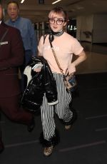 MAISIE WILLIAMS at LAX Airport in Los Angeles 01/28/2019