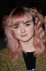 MAISIE WILLIAMS at Paul Smith Fashion Show in Paris 01/20/2019