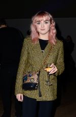 MAISIE WILLIAMS at Paul Smith Fashion Show in Paris 01/20/2019