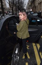 MAISIE WILLIAMS at Royal Monceau Hotel in Paris 01/20/2019