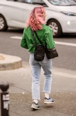 MAISIE WILLIAMS Out and About in Paris 01/15/2019