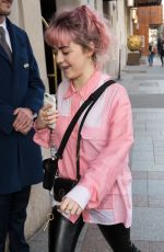 MAISIE WILLIAMS Out and About in Paris 01/16/2019