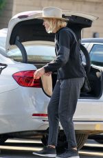 MALIN AKERMAN at a Gas Station and Out Shopping in Los Angeles 12/31/2018