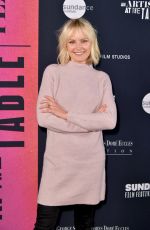 MALIN AKERMAN at An Artist at the Table: Dinner and Program at Sundance Film Festival 01/24/2019