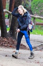 MALIN AKERMAN Out Hiking at Griffith Park in Los Angeles 01/15/2019