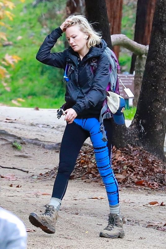 MALIN AKERMAN Out Hiking at Griffith Park in Los Angeles 01/15/2019