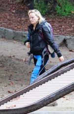 MALIN AKERMAN Out Hiking at Griffith Park in Los Angeles 01/15/2019