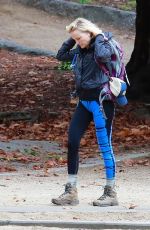 MALIN AKERMAN Out Hiking at Griffith Park in Los Angeles 01/15/2019