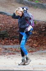 MALIN AKERMAN Out Hiking at Griffith Park in Los Angeles 01/15/2019