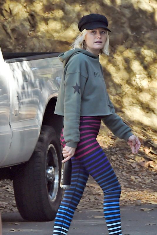 MALIN AKERMAN Out Hiking in Los Angeles 01/03/2019