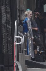 MARGOT ROBBIE on the Set of Birds of Prey in Los Angeles 01/28/2019