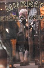 MARGOT ROBBIE on the Set of Birds of Prey in Los Angeles 01/29/2019