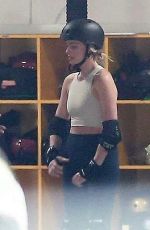 MARGOT ROBBIE Roller Skating in Los Angeles 01/13/2019