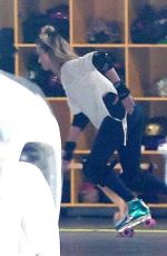 MARGOT ROBBIE Roller Skating in Los Angeles 01/13/2019