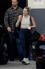 MARGOT ROBBIE Training for Birds of Prey at a Gym in Los Angeles 01/13/2019