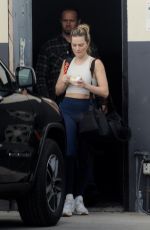 MARGOT ROBBIE Training for Birds of Prey at a Gym in Los Angeles 01/13/2019