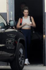 MARGOT ROBBIE Training for Birds of Prey at a Gym in Los Angeles 01/13/2019