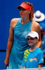 MARIA SHARAPOVA and CAROLINE WOZNIACKI at 2019 Australian Open at Melbourne Park 01/18/2019