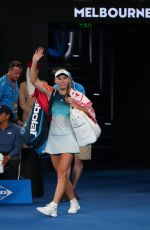 MARIA SHARAPOVA and CAROLINE WOZNIACKI at 2019 Australian Open at Melbourne Park 01/18/2019