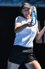 MARIA SHARAPOVA at 2019 Australian Open Practice Session in Melbourne 01/11/2019