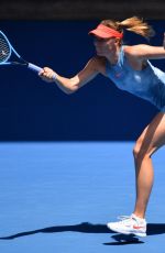 MARIA SHARAPOVA vs ASHLEIGH BARTY at 2019 Australian Open at Melbourne Park 01/14/2019