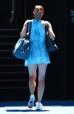 MARIA SHARAPOVA vs ASHLEIGH BARTY at 2019 Australian Open at Melbourne Park 01/14/2019