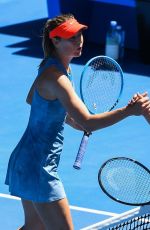 MARIA SHARAPOVA vs ASHLEIGH BARTY at 2019 Australian Open at Melbourne Park 01/14/2019