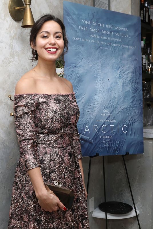 MARIA THELMA SMARADOTTIR at Arctic Special Screening in New York 01/16/2019