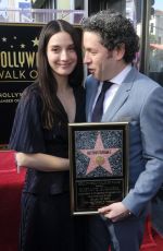 MARIA VALVERDE at Gustavo Dudamel Honored with a Star on the Walk of Fame Ceremony 01/22/2019