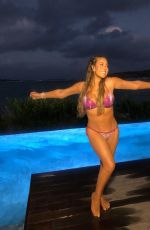 MARIAH CAREY in Bikini at a Pool - Instagram Pictures 01/04/2019