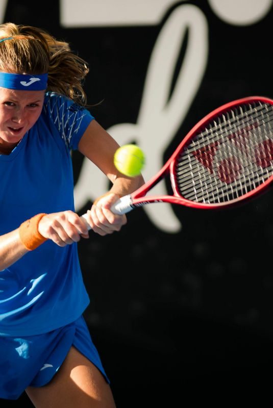 MARIE BOUZKOVA at Brisbane International Tennis 01/02/2019