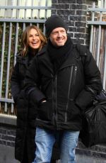 MARISKA HARGITAY on the Set of Law and Order: SVU in New York 01/28/2019