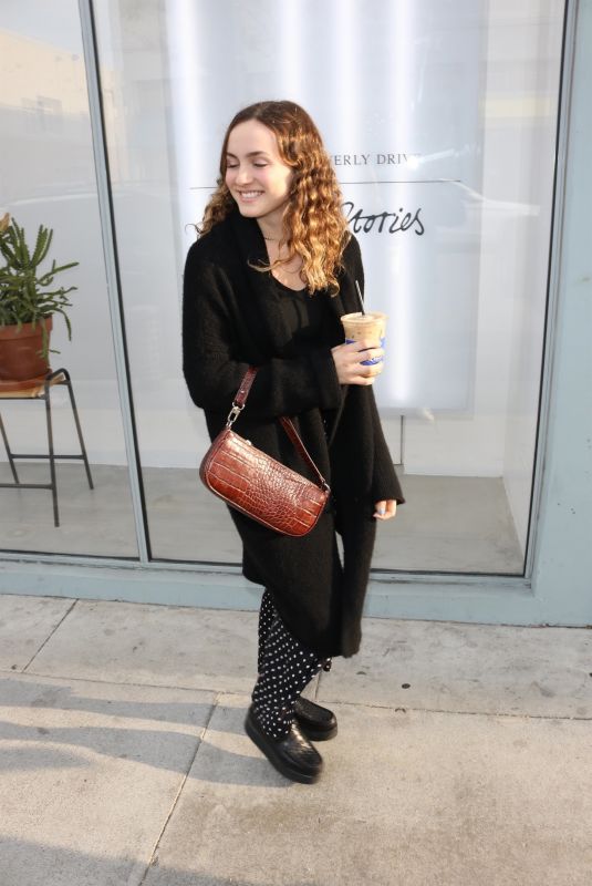 MAUDE APATOW Out Shopping in Beverly Hills 01/11/2019