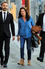 MAURA TIERNEY Arrives at Jimmy Kimmel Live in Los Angeles 01/09/2019