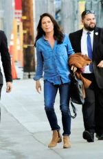 MAURA TIERNEY Arrives at Jimmy Kimmel Live in Los Angeles 01/09/2019
