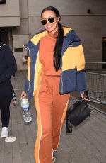 MAYA JAMA Leaves BBC Radio 1 in London 01/26/2019