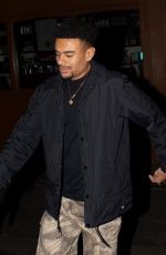 MEGAN BARTON HANSON and Wes Nelson Night Out in London 01/19/2019
