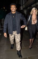 MEGAN BARTON HANSON and Wes Nelson Night Out in London 01/19/2019