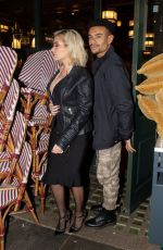 MEGAN BARTON HANSON and Wes Nelson Night Out in London 01/19/2019