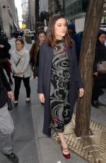 MEGAN BOONE Arrives at Today Show in New York 01/09/2019