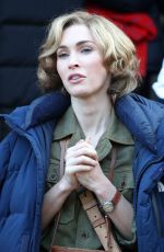 MEGAN FOX on the Set of Korean War Film The Battle of Jangsari in Chuncheon 01/10/2019