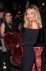 MEGAN MCKENNA at Opium Nightclub on the Set of Celebs go Dating in London 01/14/2019